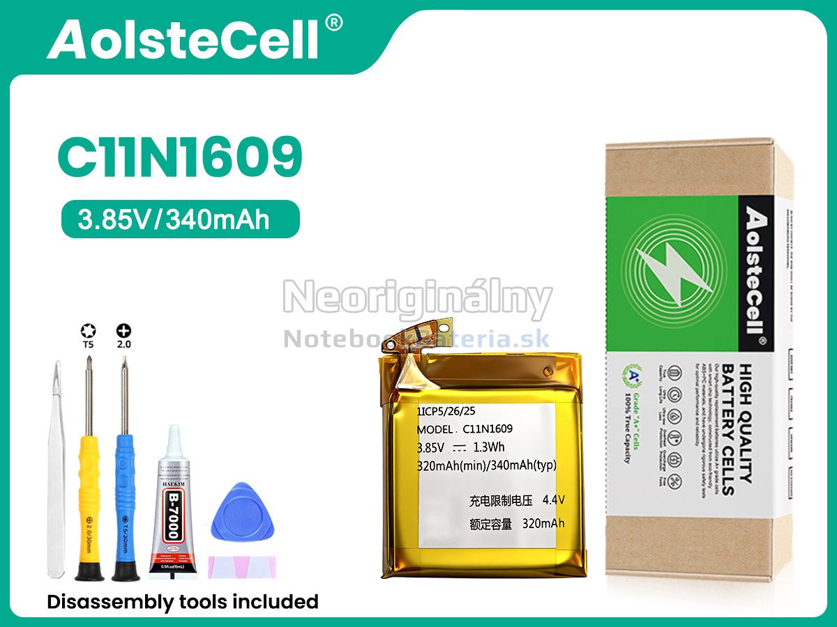 Náhradná batéria pre Asus ZENWATCH 3 WI503Q