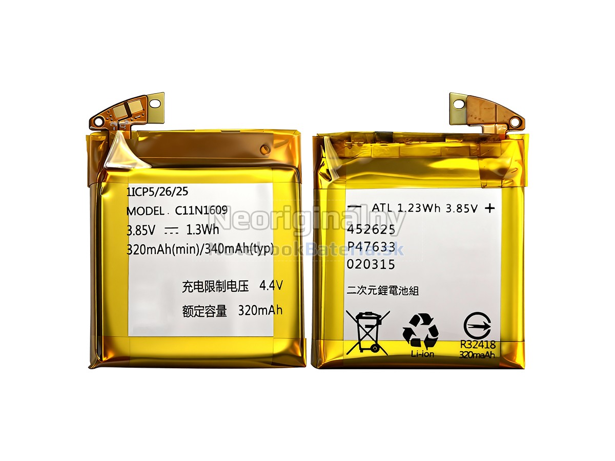 Náhradná batéria pre Asus ZENWATCH 3 WI503Q