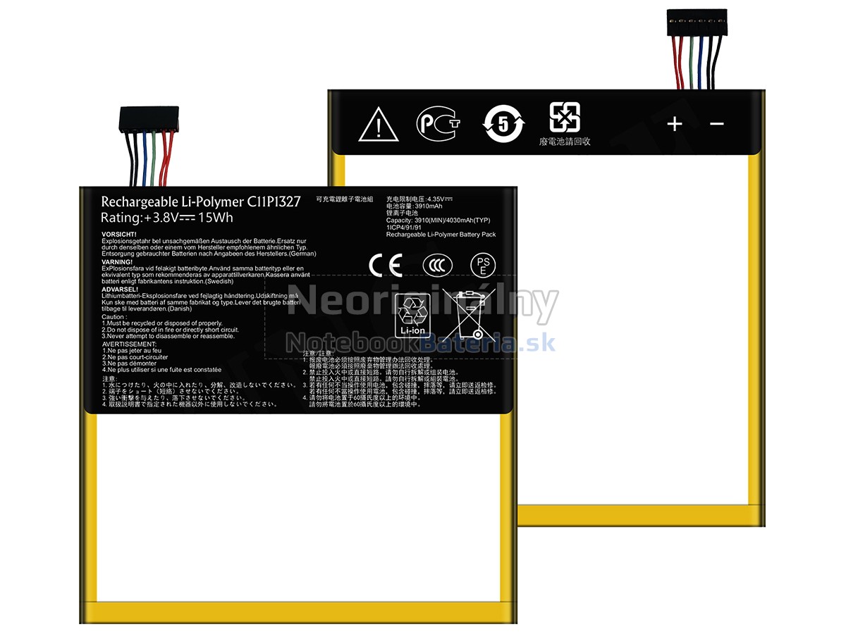 Náhradná batéria pre Asus ME172V