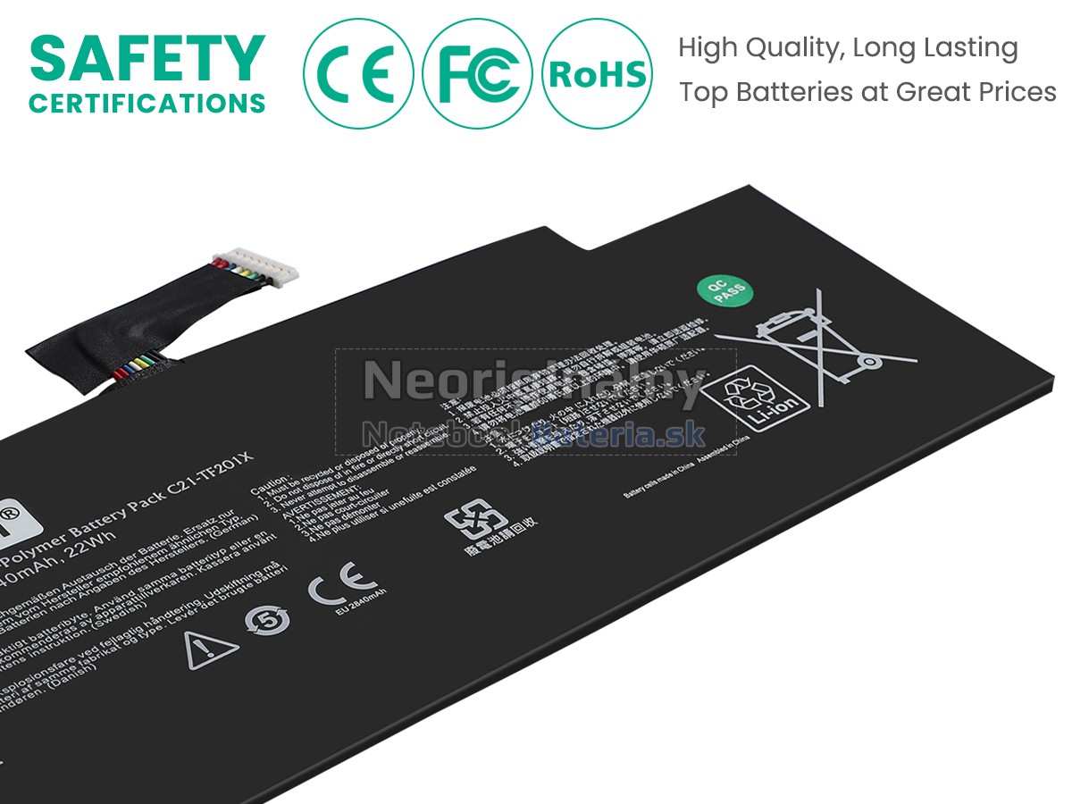 Náhradná batéria pre Asus TF300TG