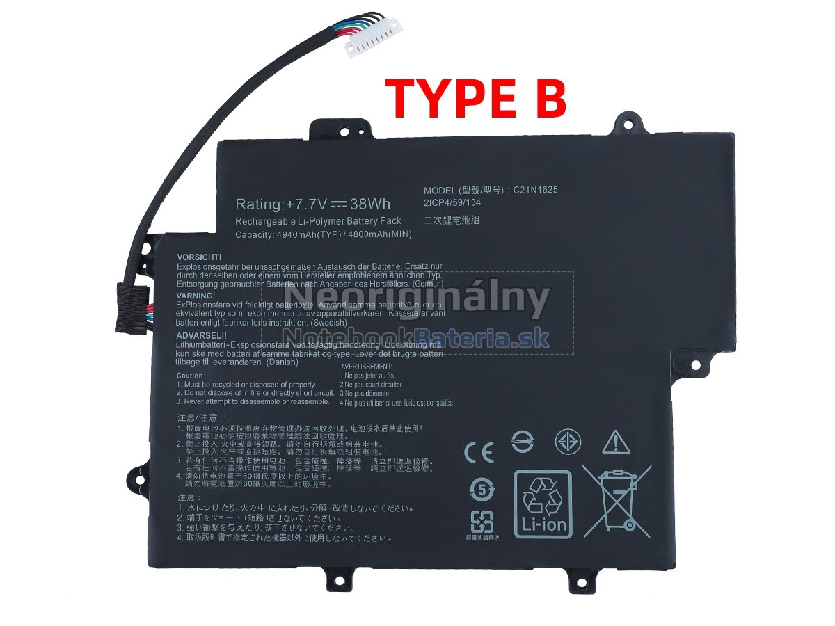 Náhradná batéria pre Asus VivoBook Flip 12 TP203NAH-BP002