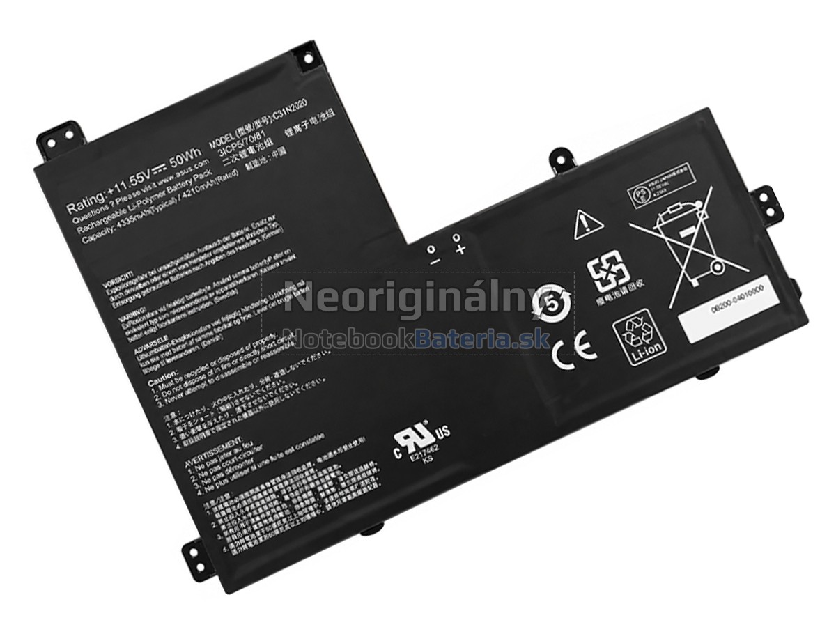 Náhradná batéria pre Asus C31N2020