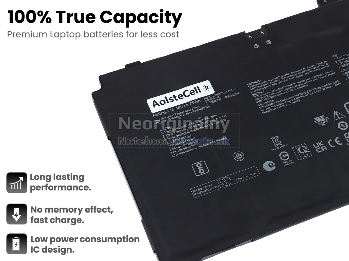 Náhradná batéria pre Asus 0B200-04220000