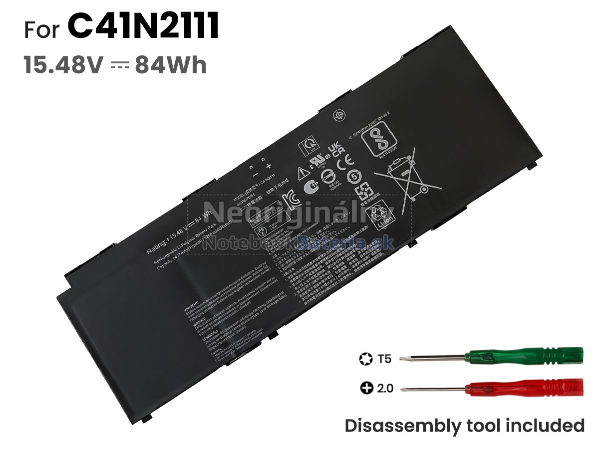 Náhradná batéria pre Asus EXPERTBook B5 OLED B5602CVN