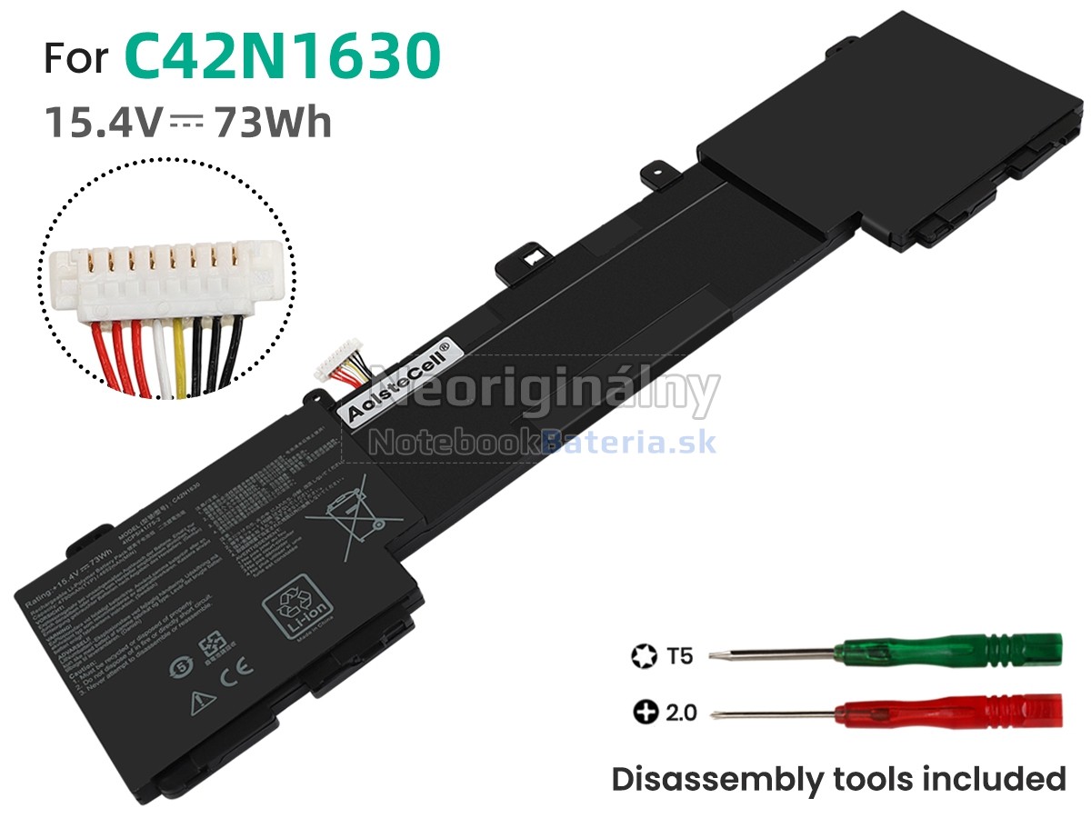 Náhradná batéria pre Asus ZenBook UX550VD