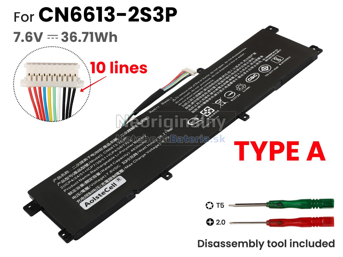 Náhradná batéria pre Avita NS13A2