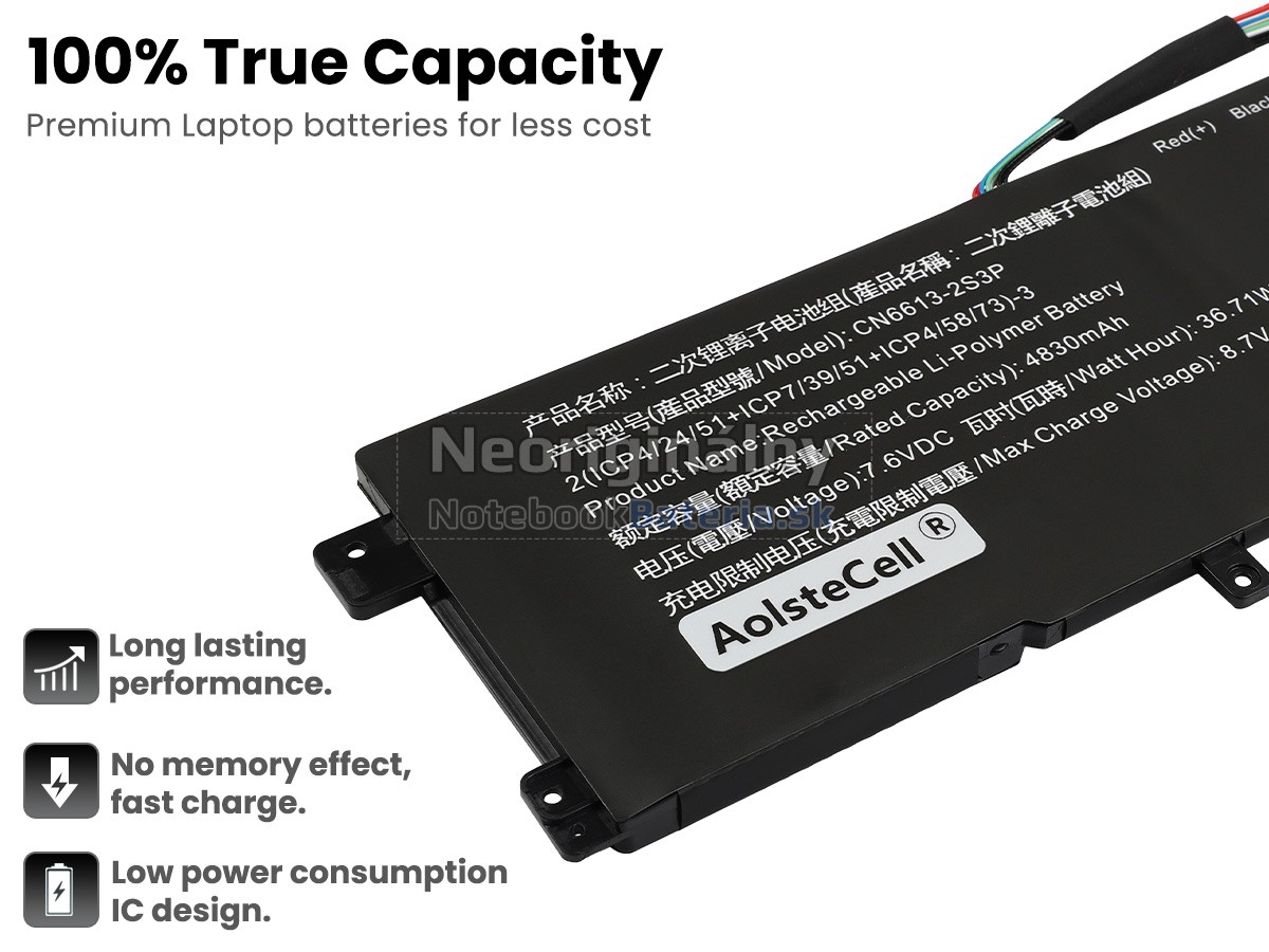 Náhradná batéria pre Avita NS13A2