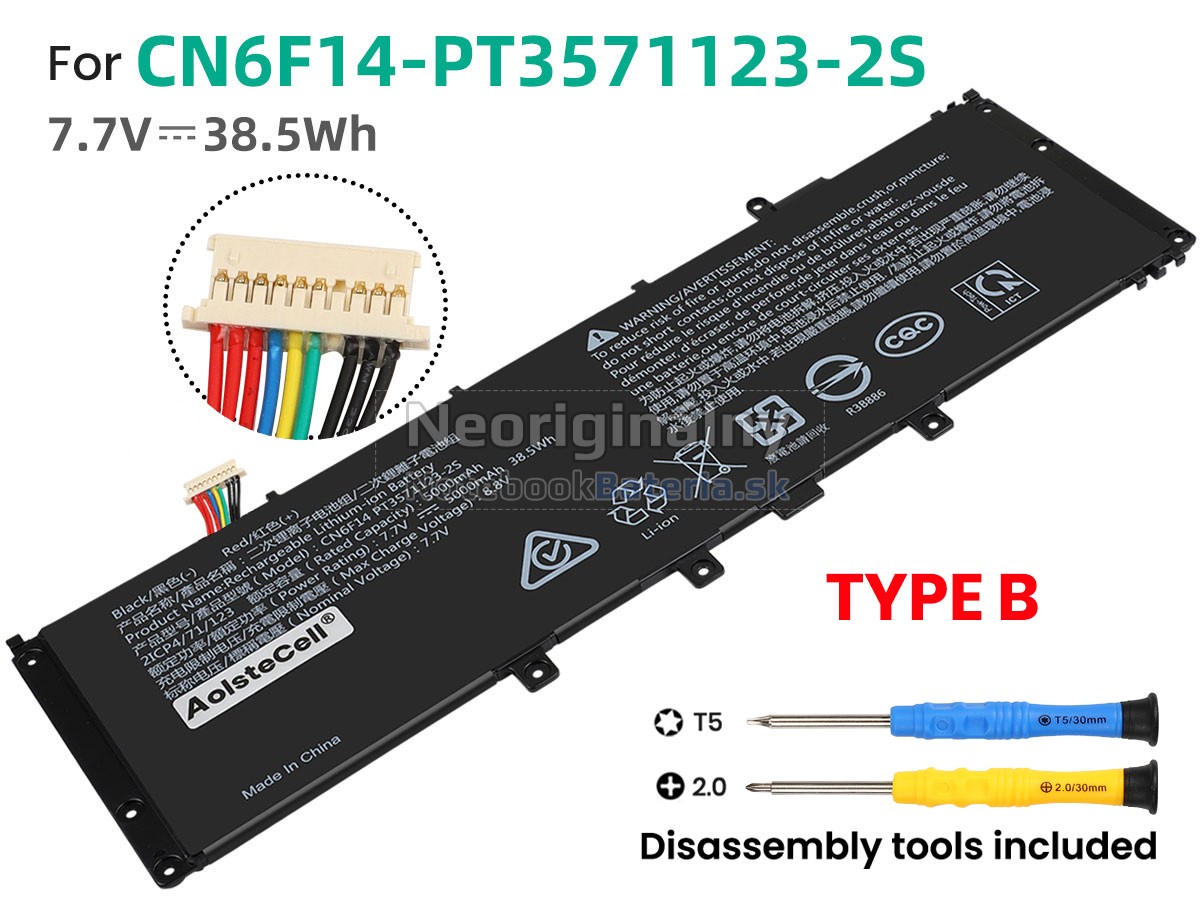 Náhradná batéria pre Avita PT3571123-2S