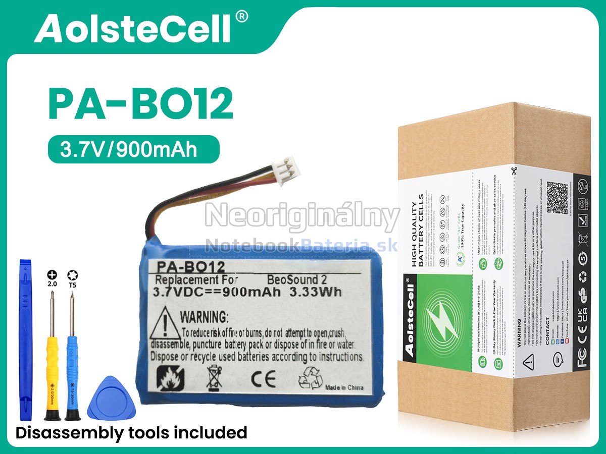 Náhradná batéria pre Bang Olufsen BEOSOUND 2