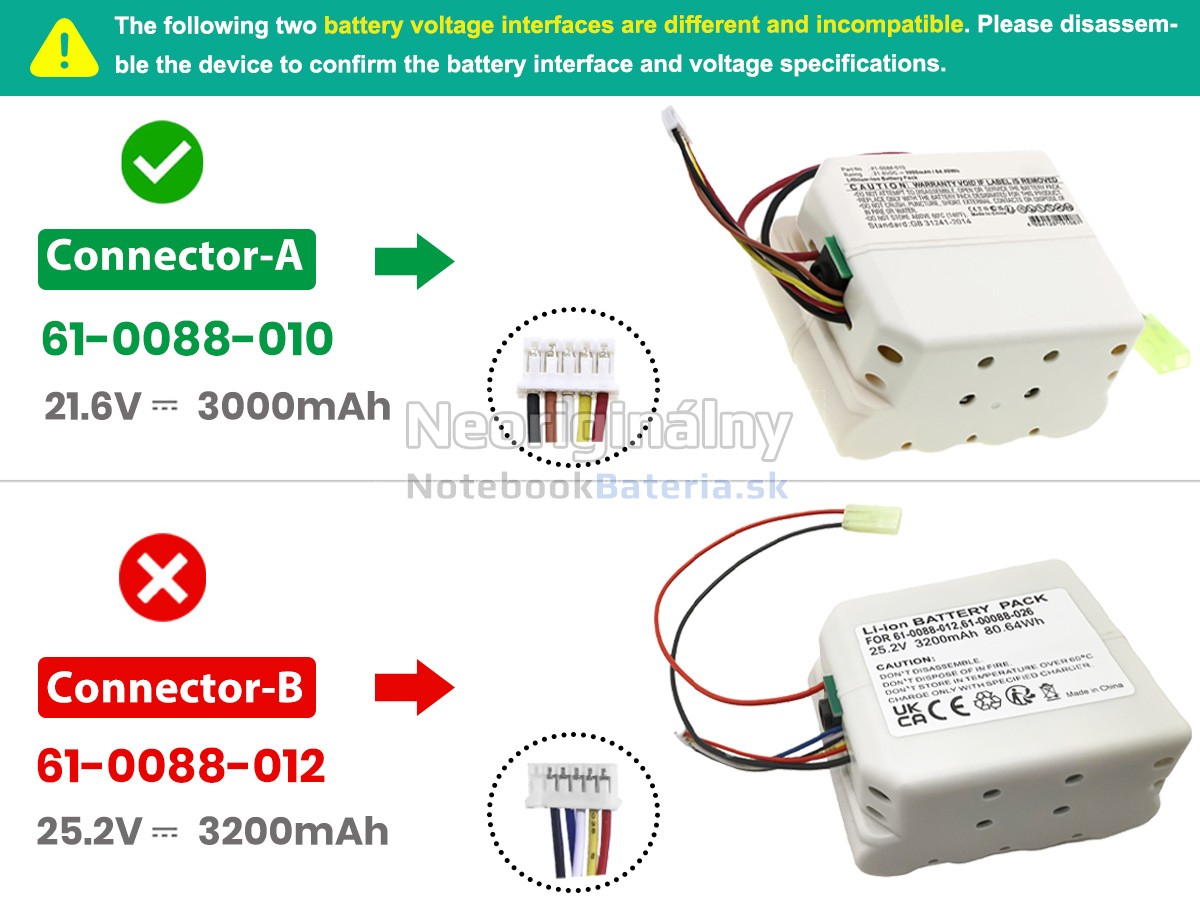 Náhradná batéria pre Bissell 2602C