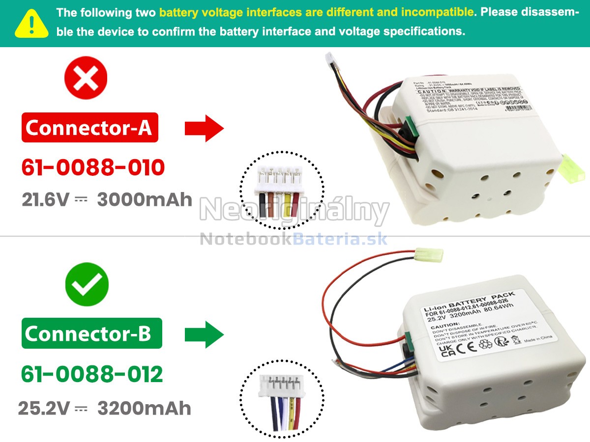 Náhradná batéria pre Bissell 2602C