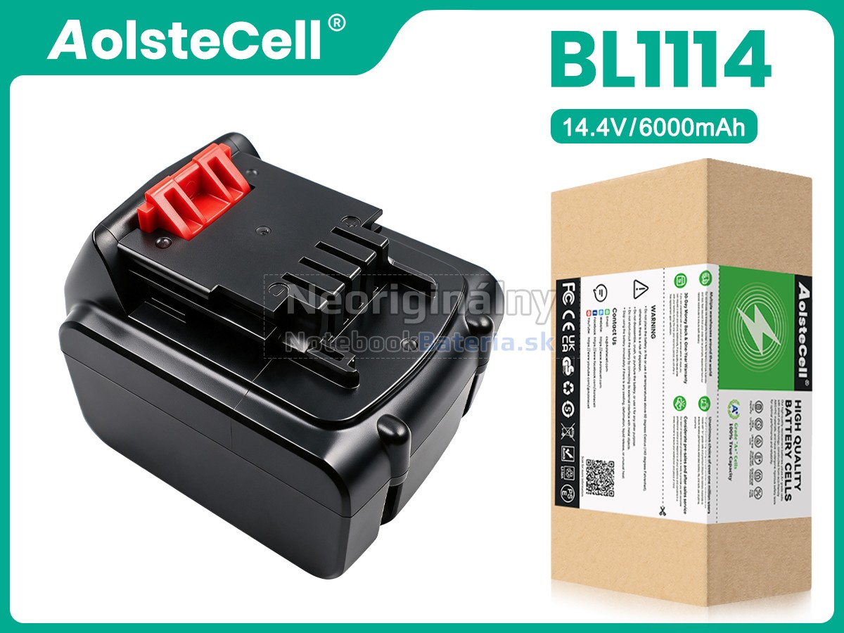 Náhradná batéria pre Black Decker BL1114