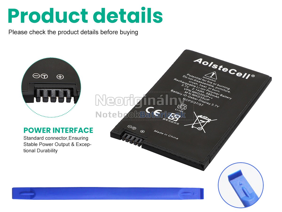 Náhradná batéria pre BMW SMART TOUCH SCREEN KEY