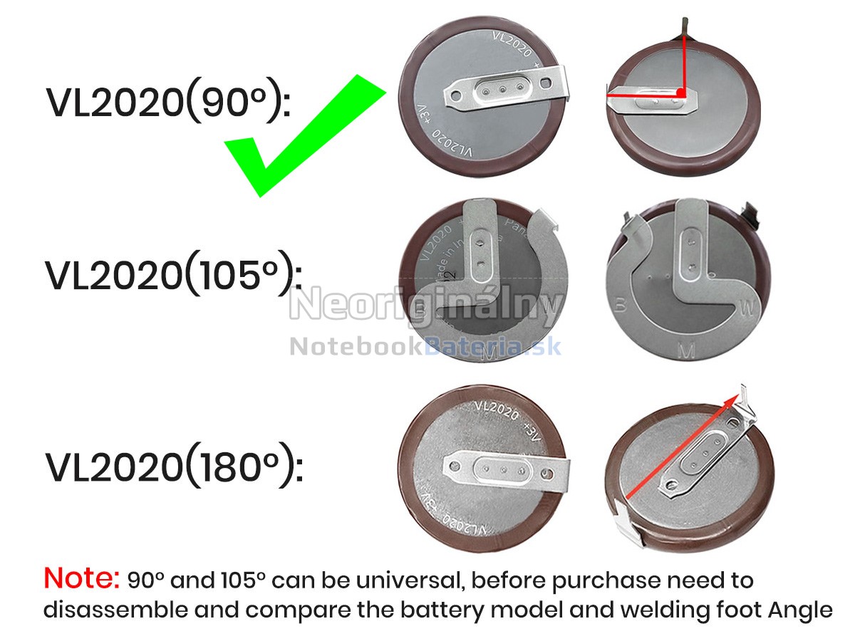 Náhradná batéria pre BMW VL2020