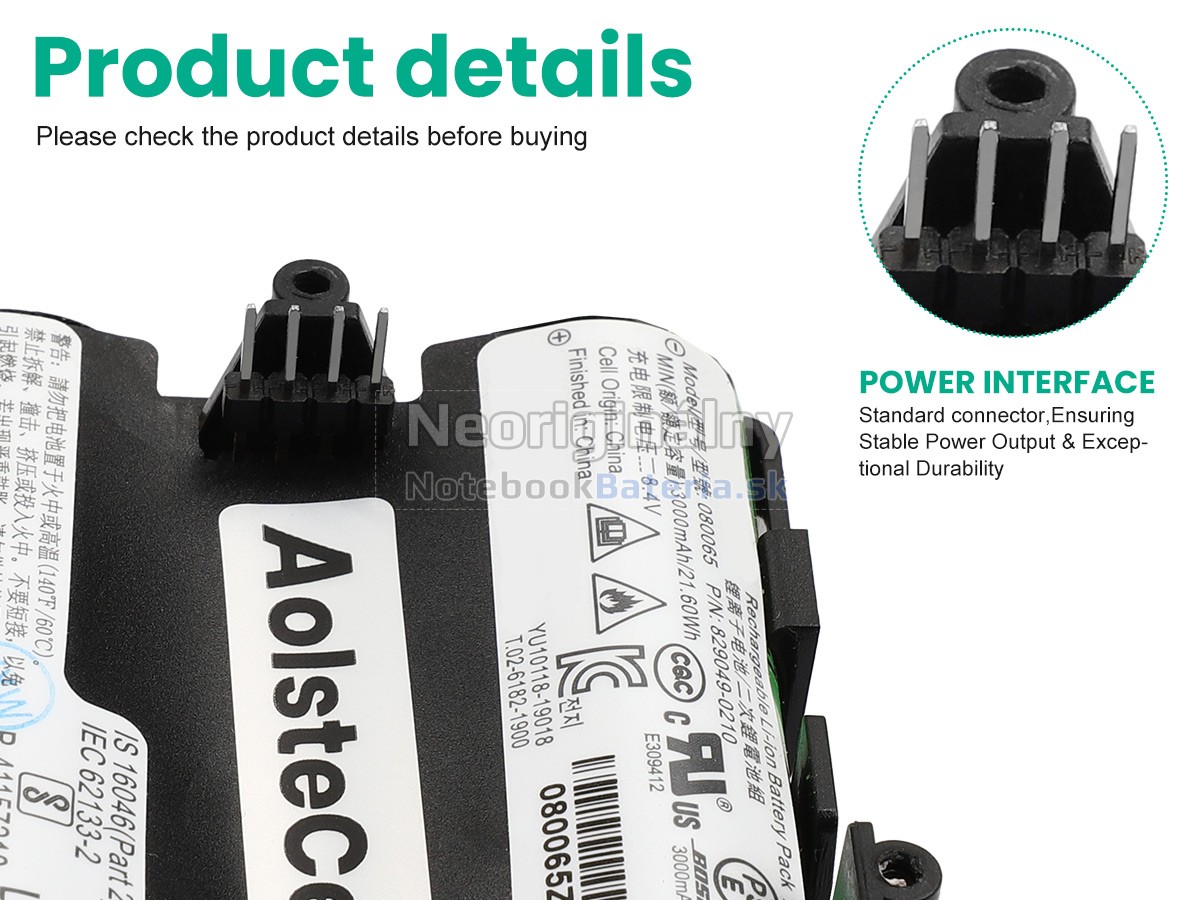 Náhradná batéria pre Bose 080065