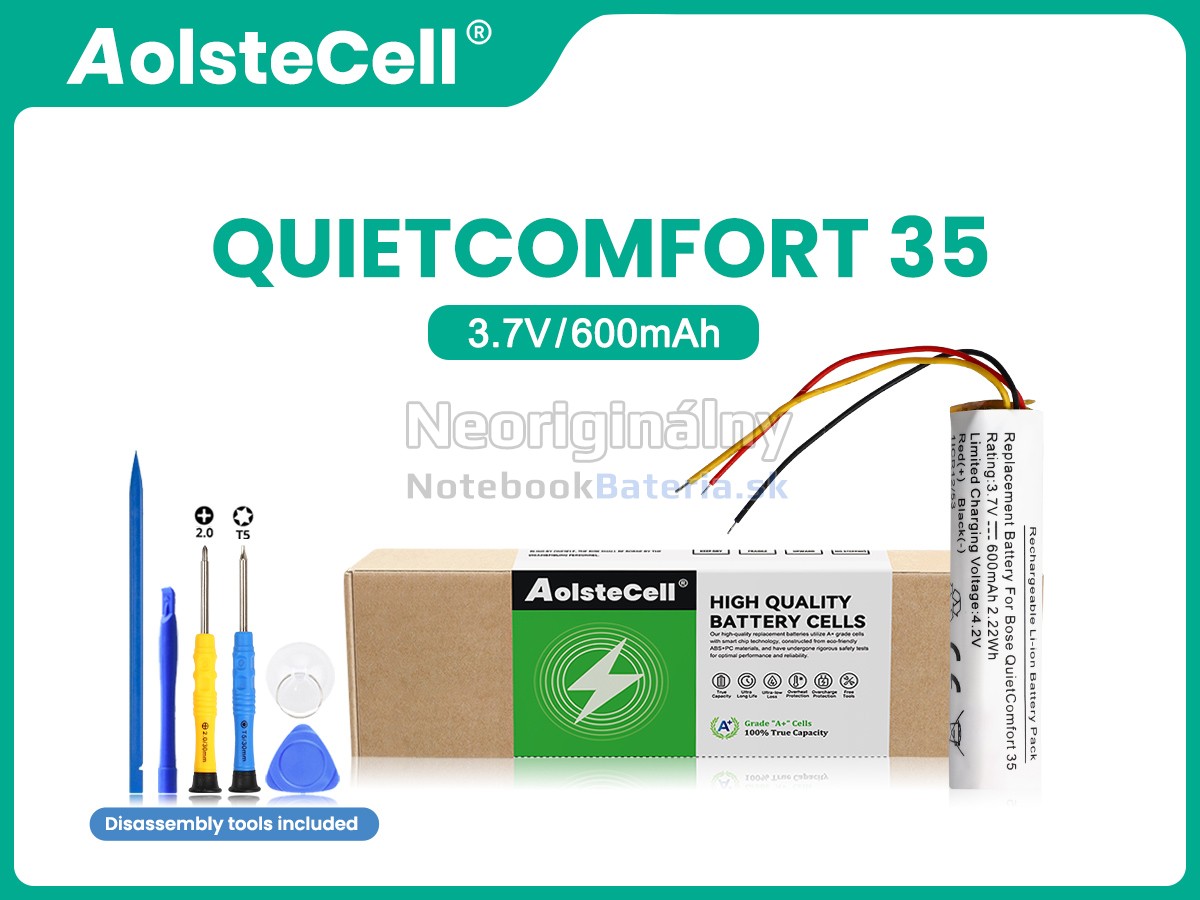 Náhradná batéria pre Bose QUIETCOMFORT 35 II