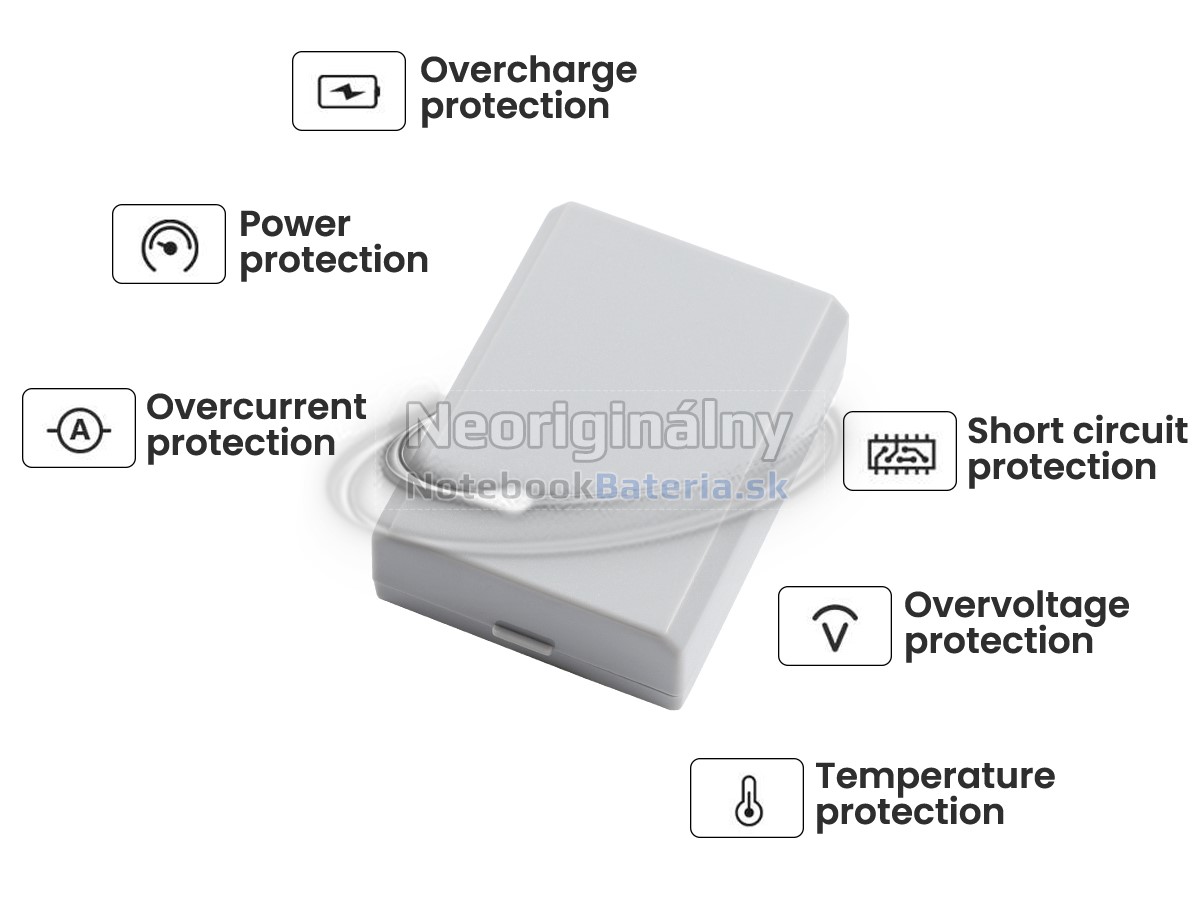 Náhradná batéria pre Canon EOS 500D