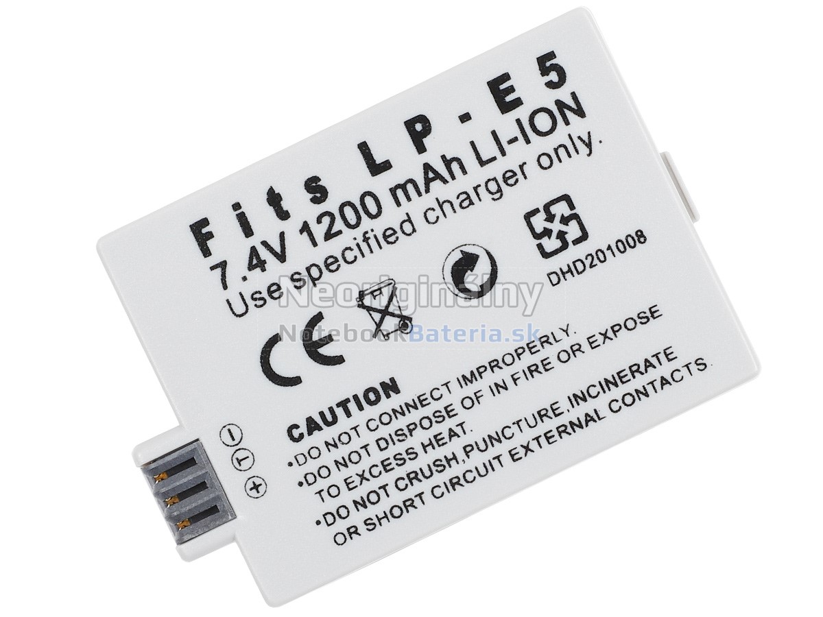 Náhradná batéria pre Canon EOS 500D