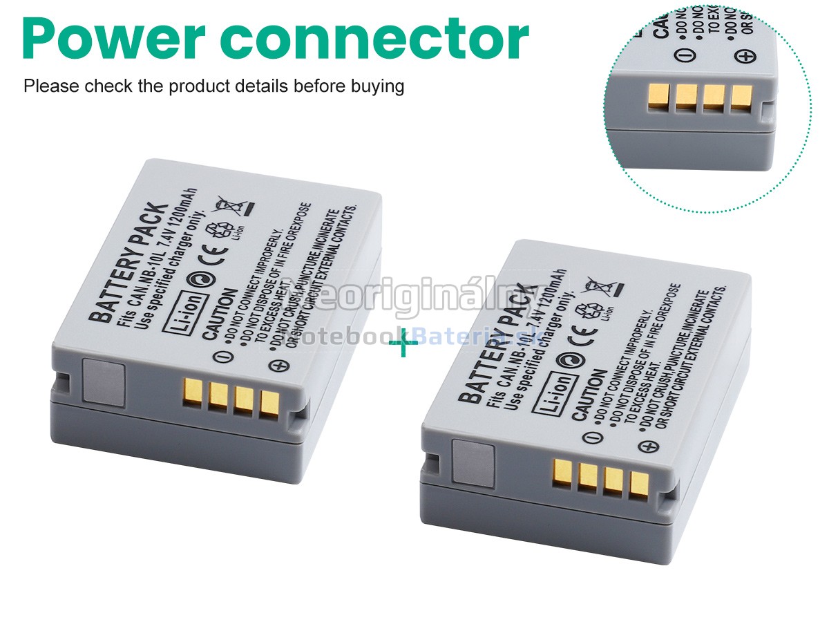 Náhradná batéria pre Canon 5668B002