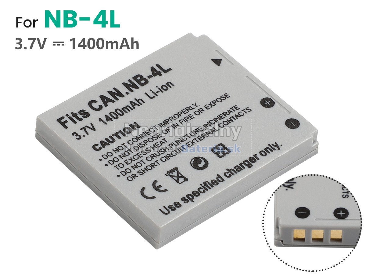 Náhradná batéria pre Canon IXY DIGITAL WIRELESS 60