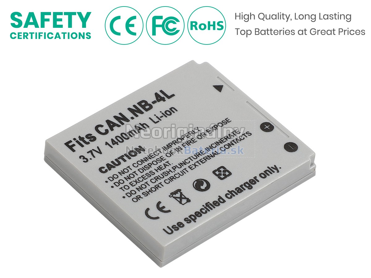 Náhradná batéria pre Canon IXY DIGITAL WIRELESS 60