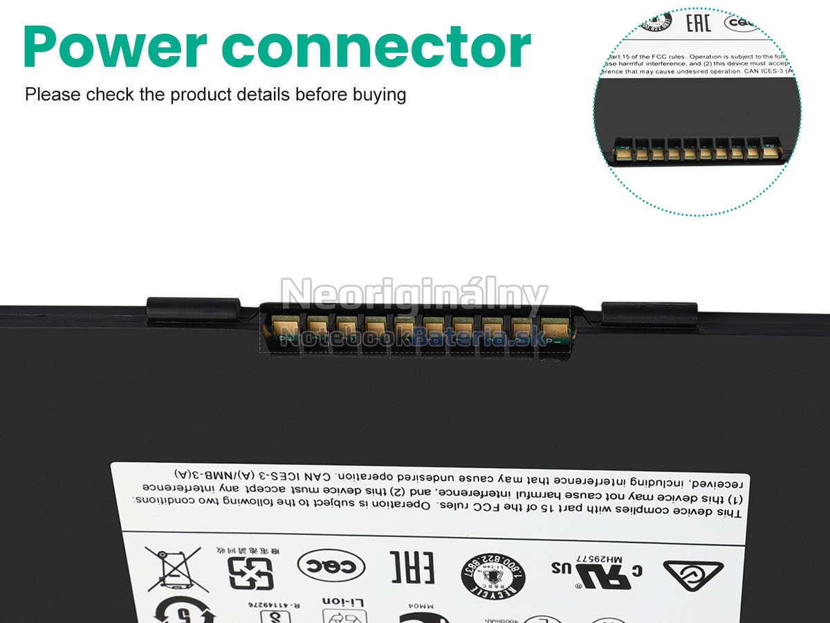 Náhradná batéria pre Carestream P/N8G5132