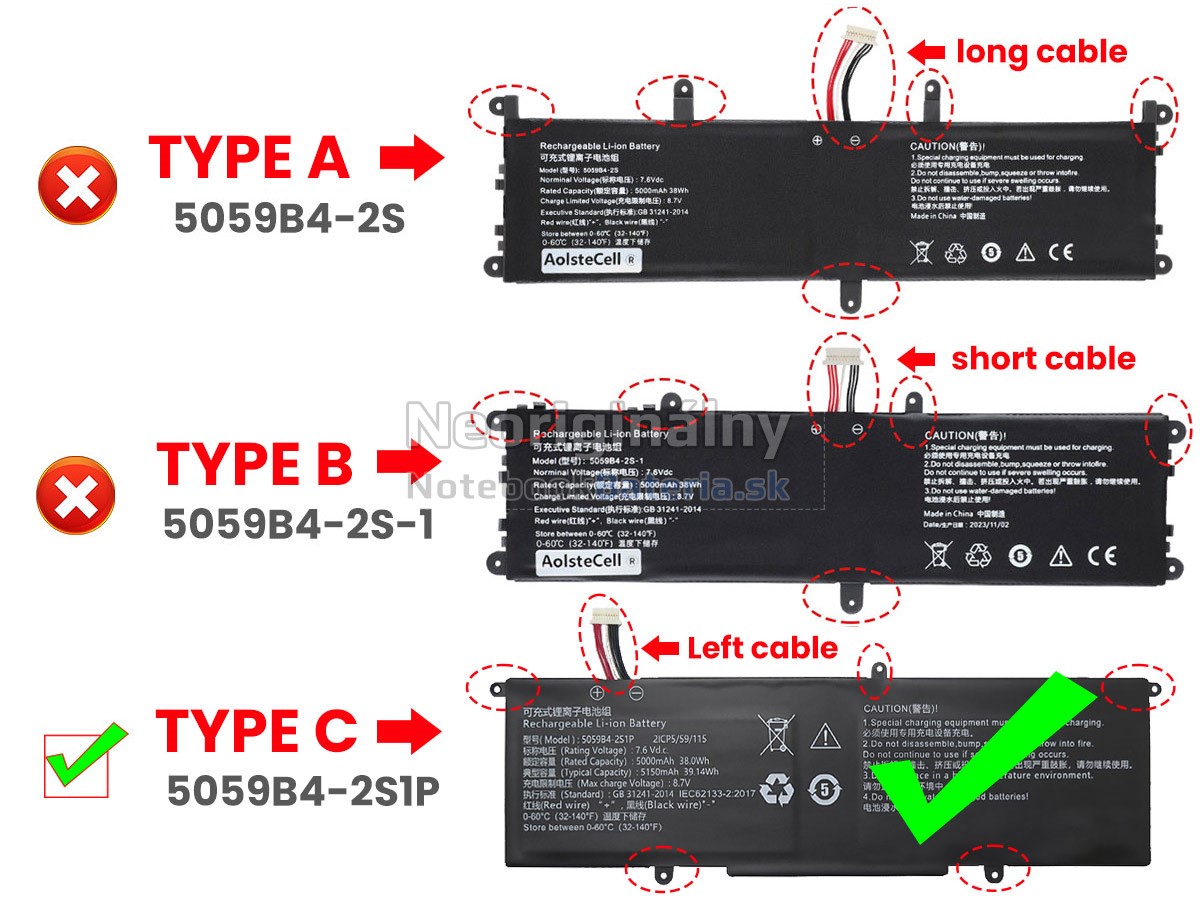 Náhradná batéria pre CHUWI CW1557