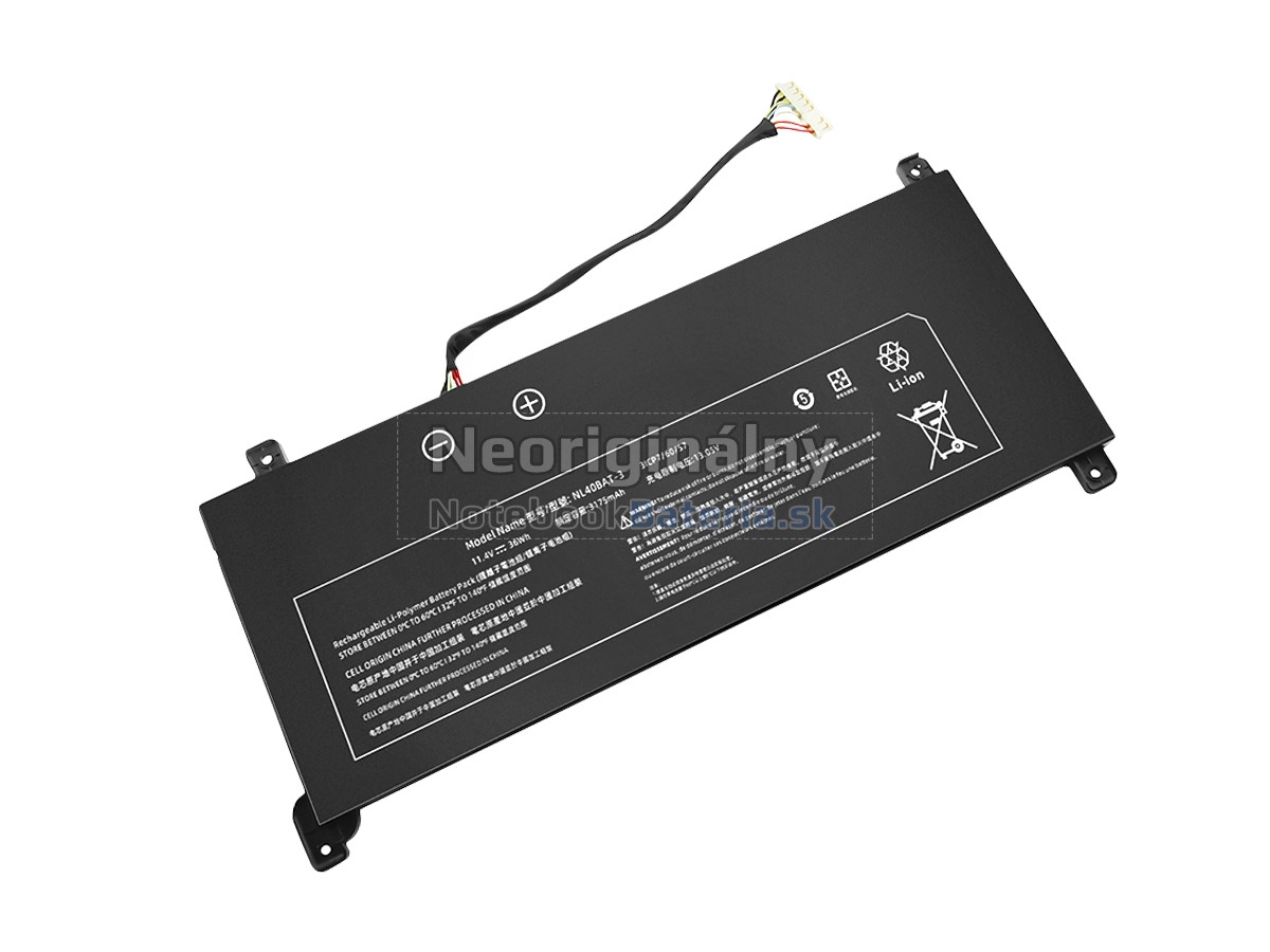 Náhradná batéria pre Clevo NL51LU
