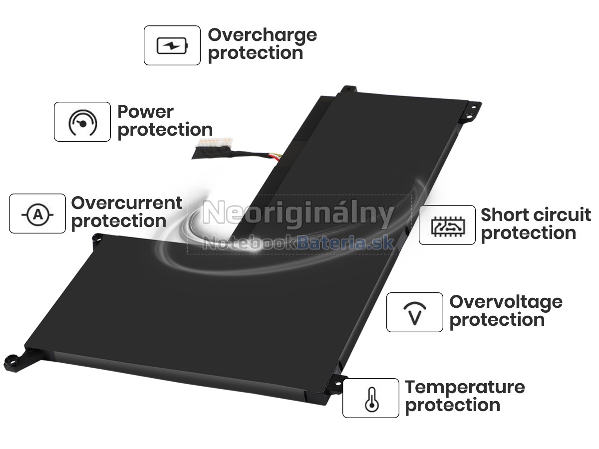 Náhradná batéria pre Clevo NP70