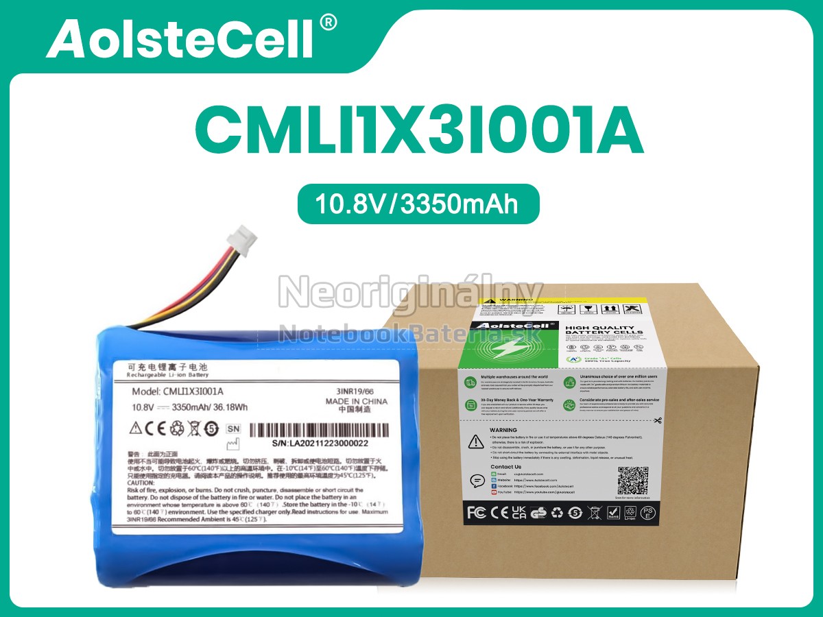 Náhradná batéria pre Comen CMLI1X3I001A