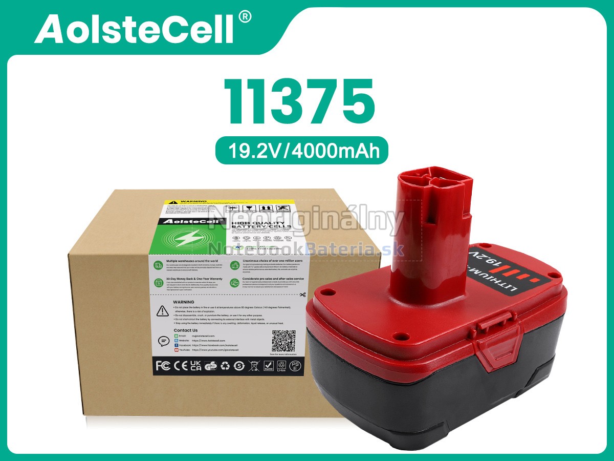 Náhradná batéria pre Craftsman 11541