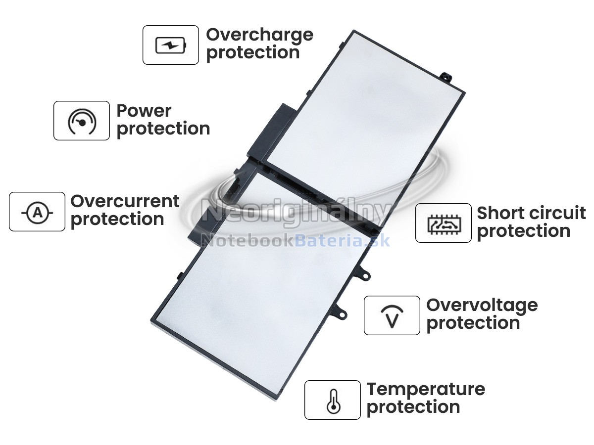 Náhradná batéria pre Dell 3HWPP
