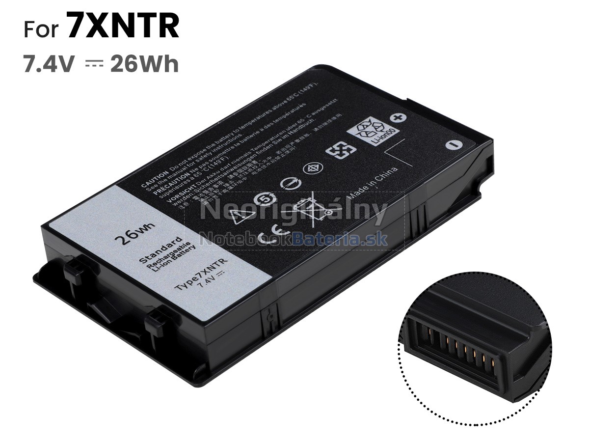 Náhradná batéria pre Dell 07XNTR