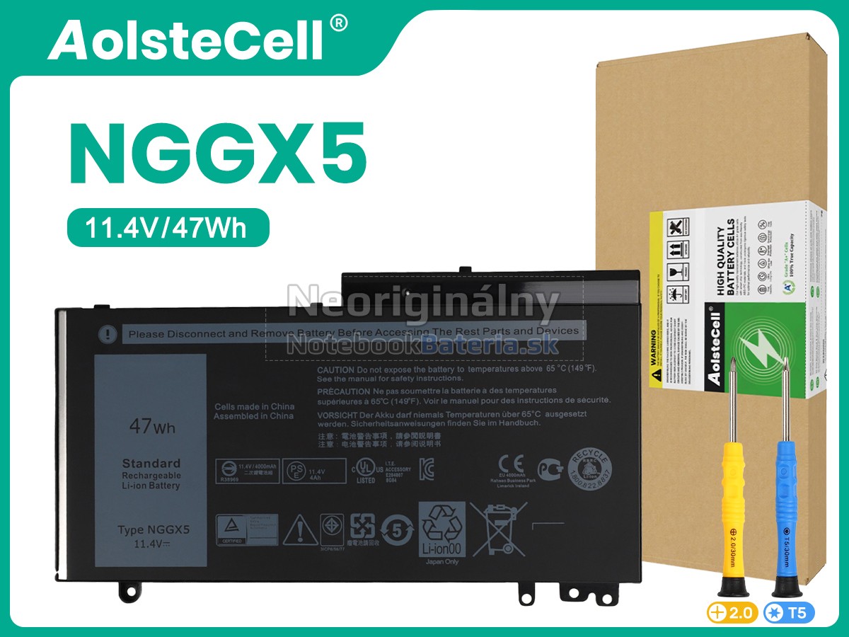 Náhradná batéria pre Dell NGGX5