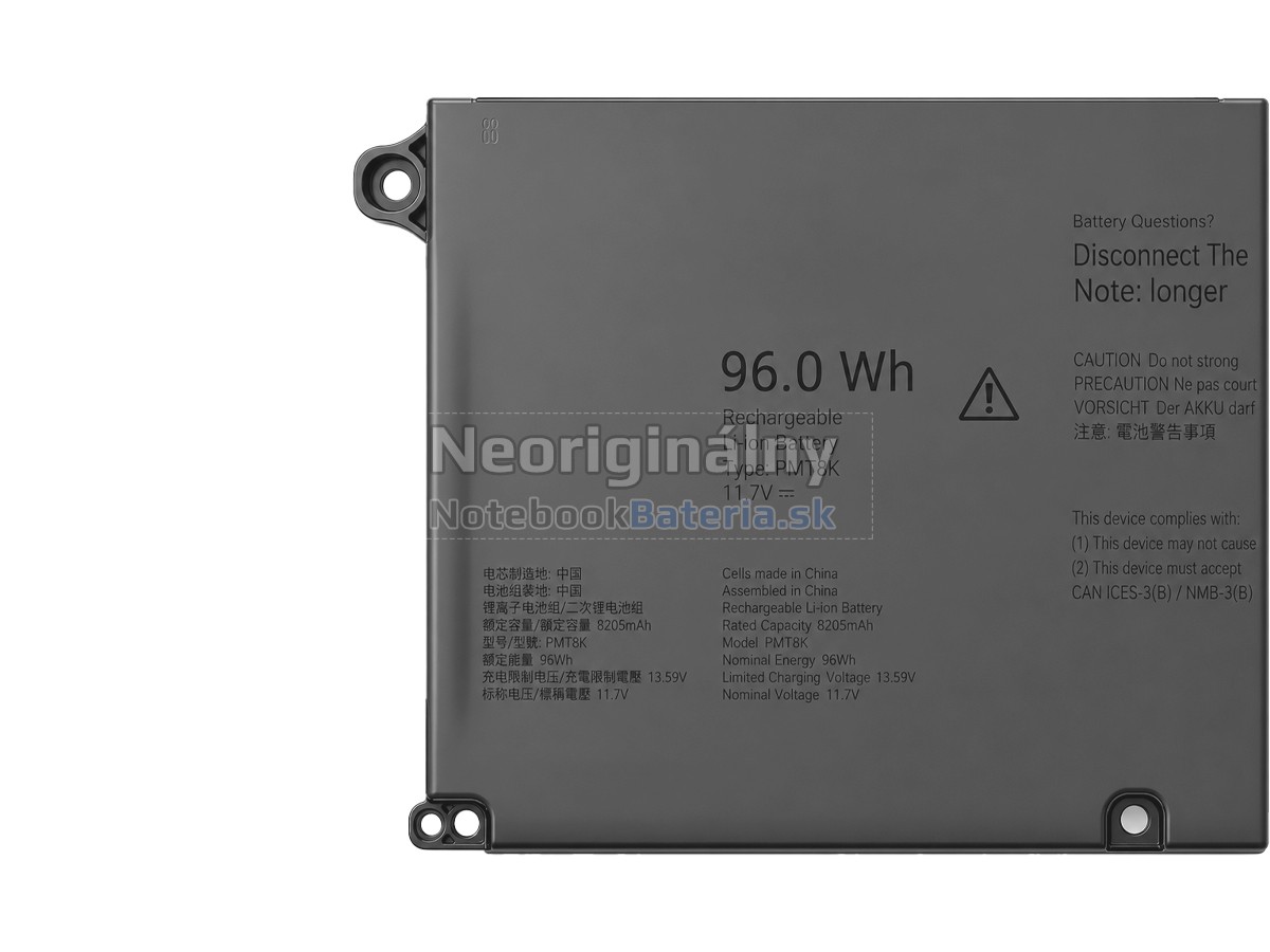 Náhradná batéria pre Dell Alienware 16 AURORA