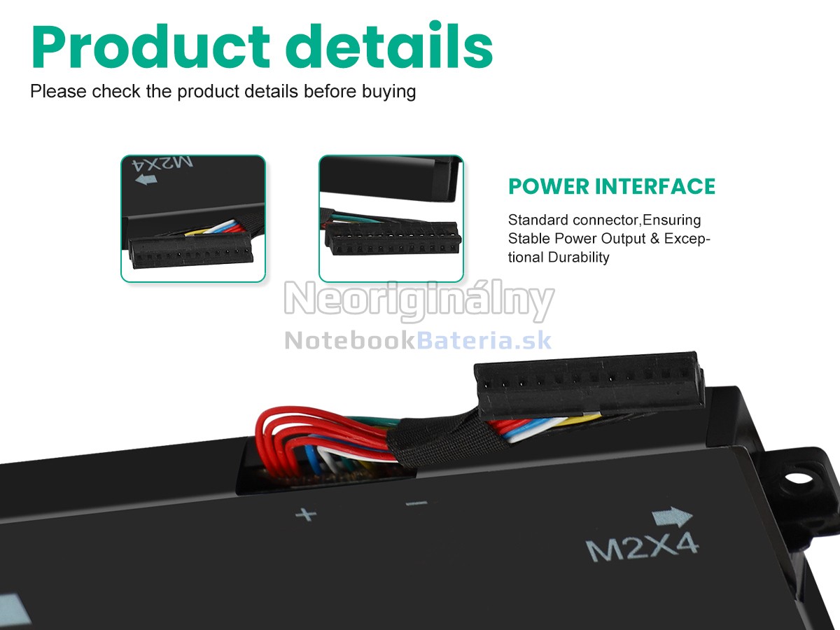 Náhradná batéria pre Dell P46E