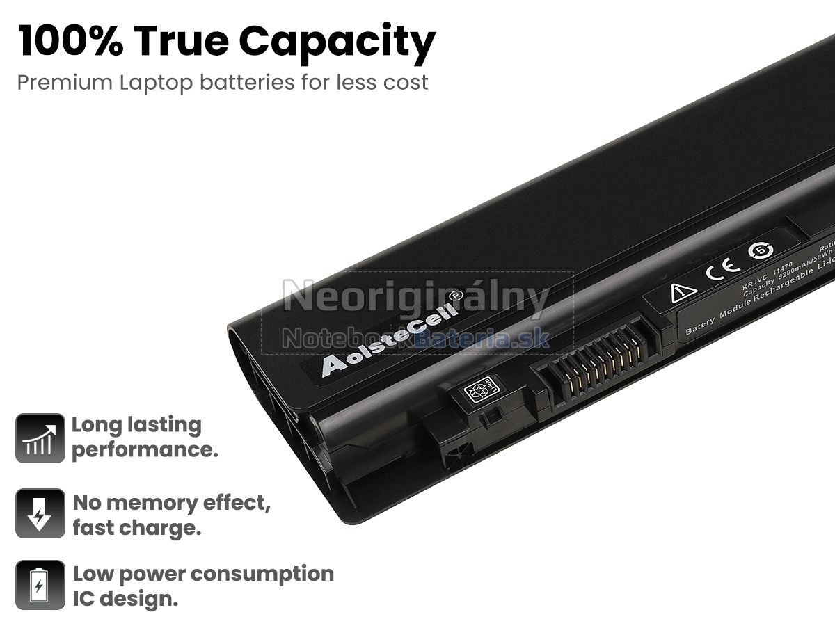 Náhradná batéria pre Dell XVK54