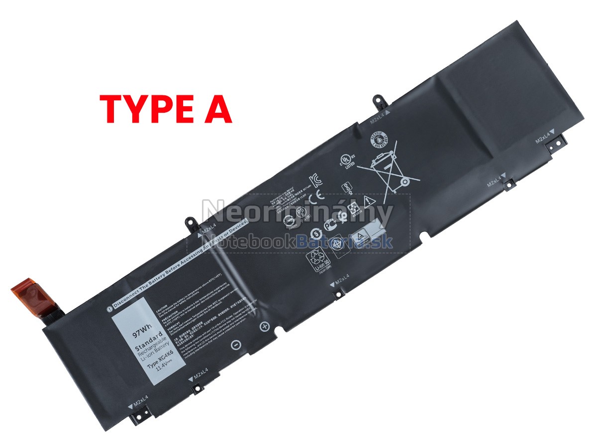 Náhradná batéria pre Dell P92F001