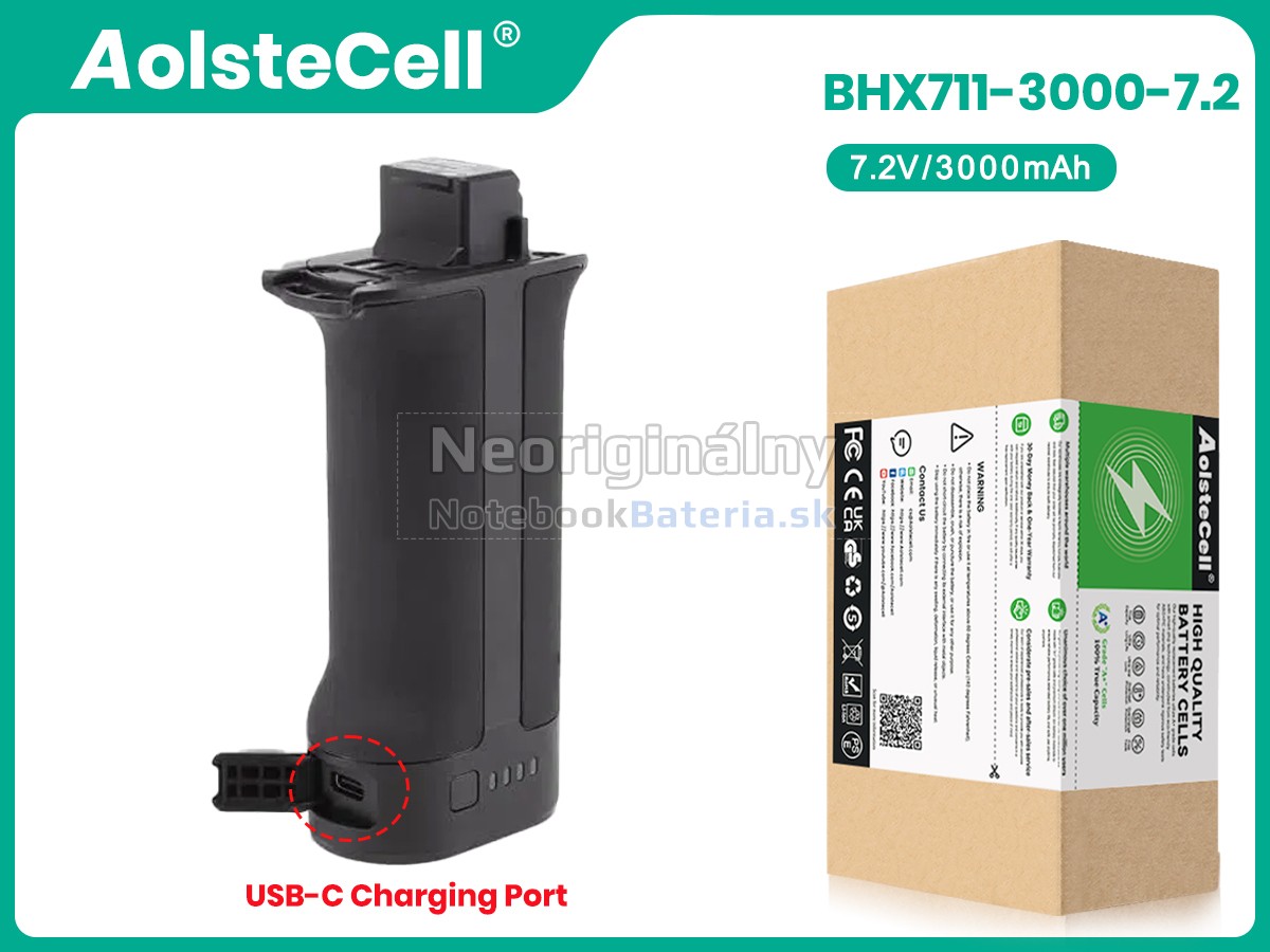 Náhradná batéria pre DJI BHX711-3000-7.2V