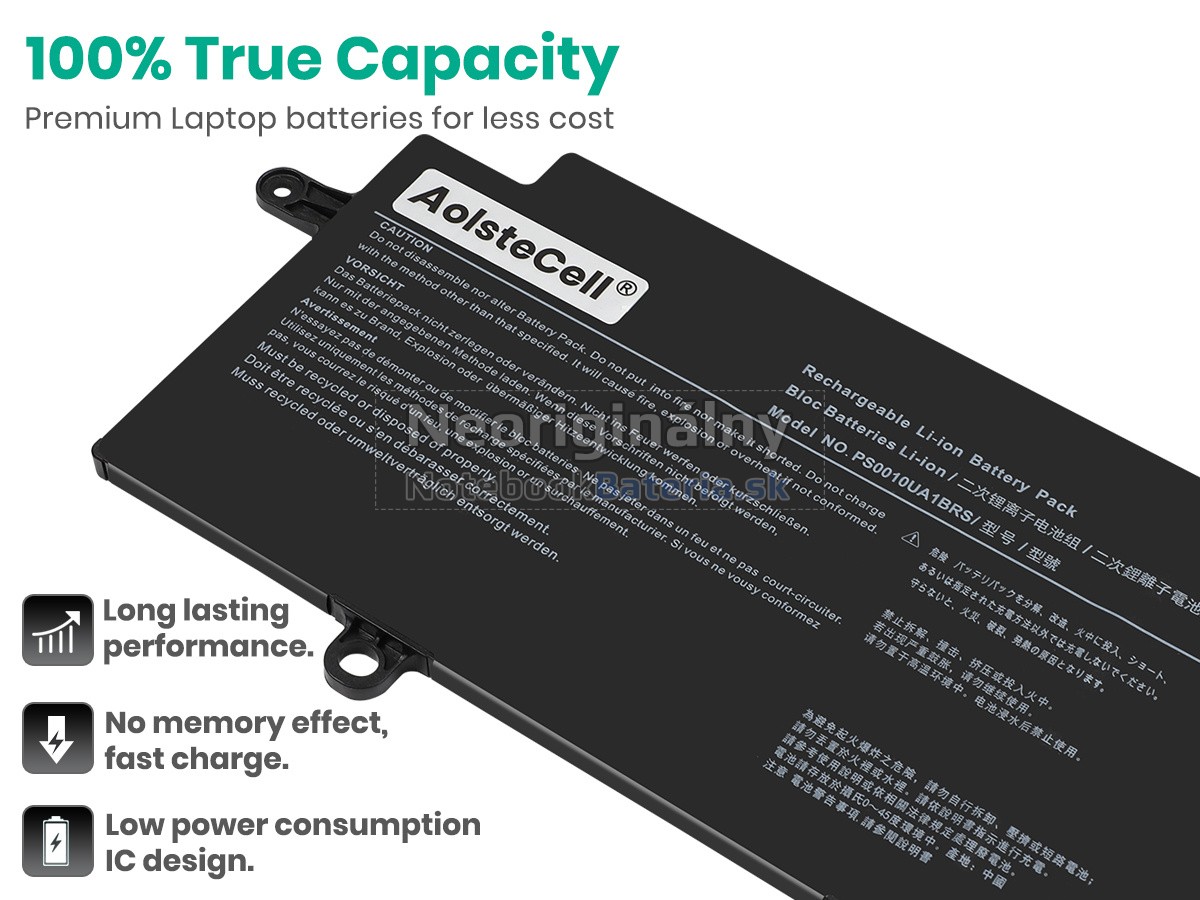 Náhradná batéria pre Dynabook PORTEGE X30W-J-10X