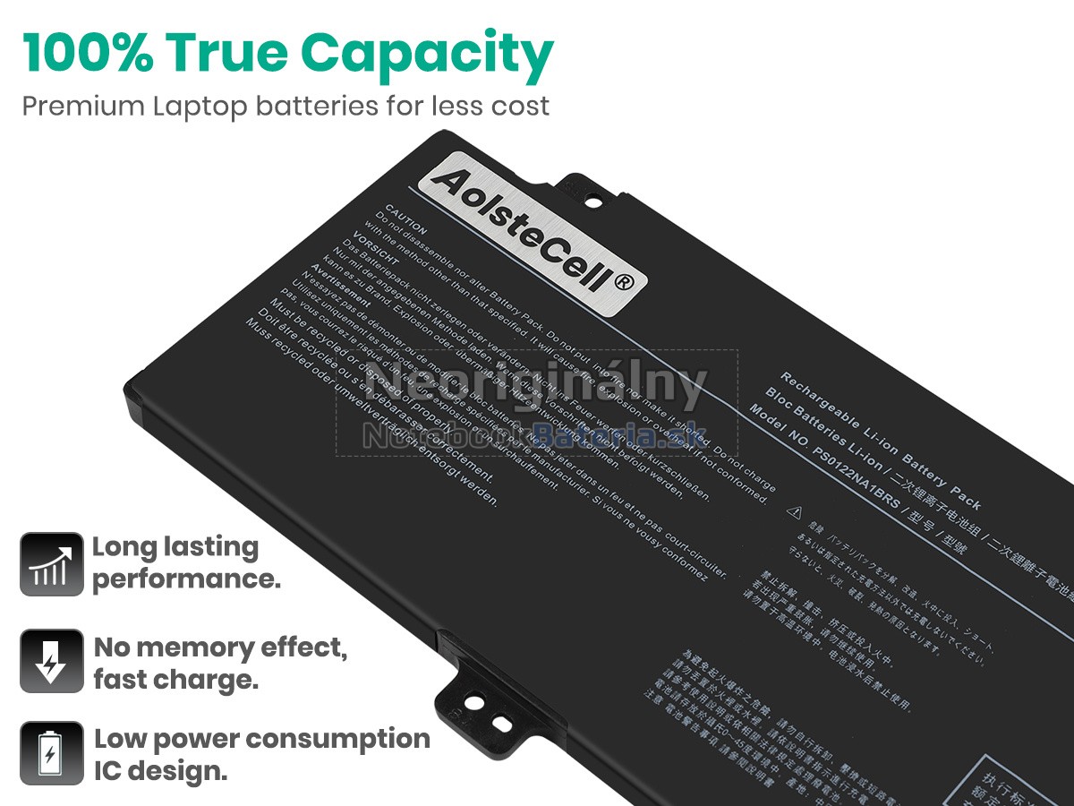 Náhradná batéria pre Dynabook PORTEGE X40L-K