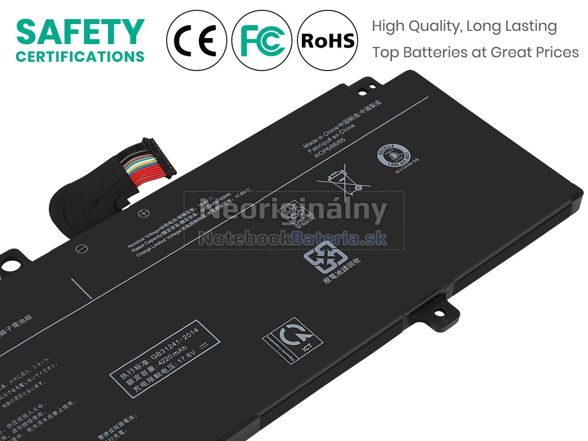 Náhradná batéria pre Dynabook PORTEGE X40L-K