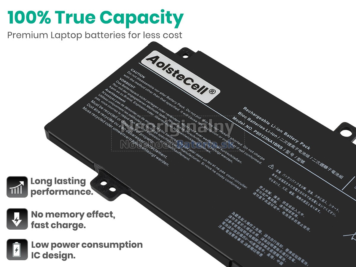 Náhradná batéria pre Dynabook PS0123NA1BRS