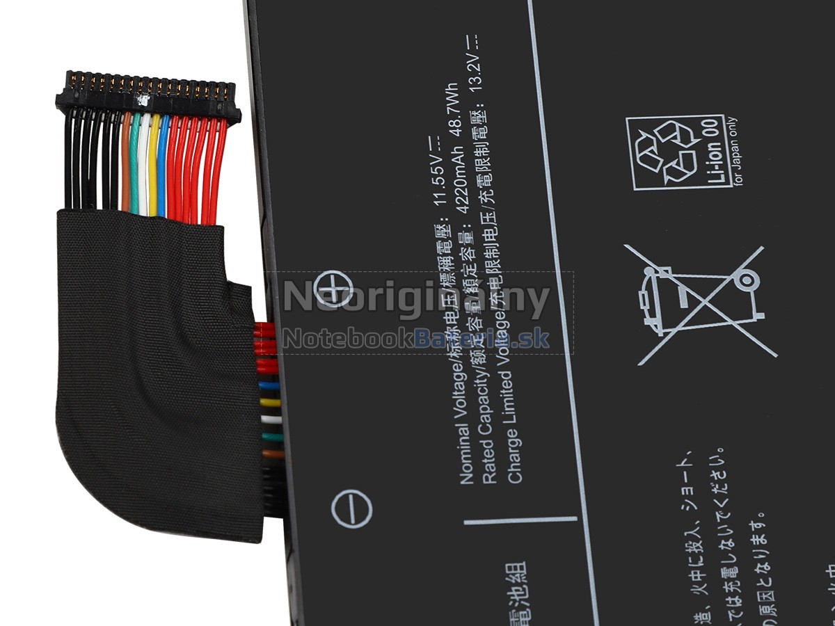 Náhradná batéria pre Dynabook PS0123NA1BRS