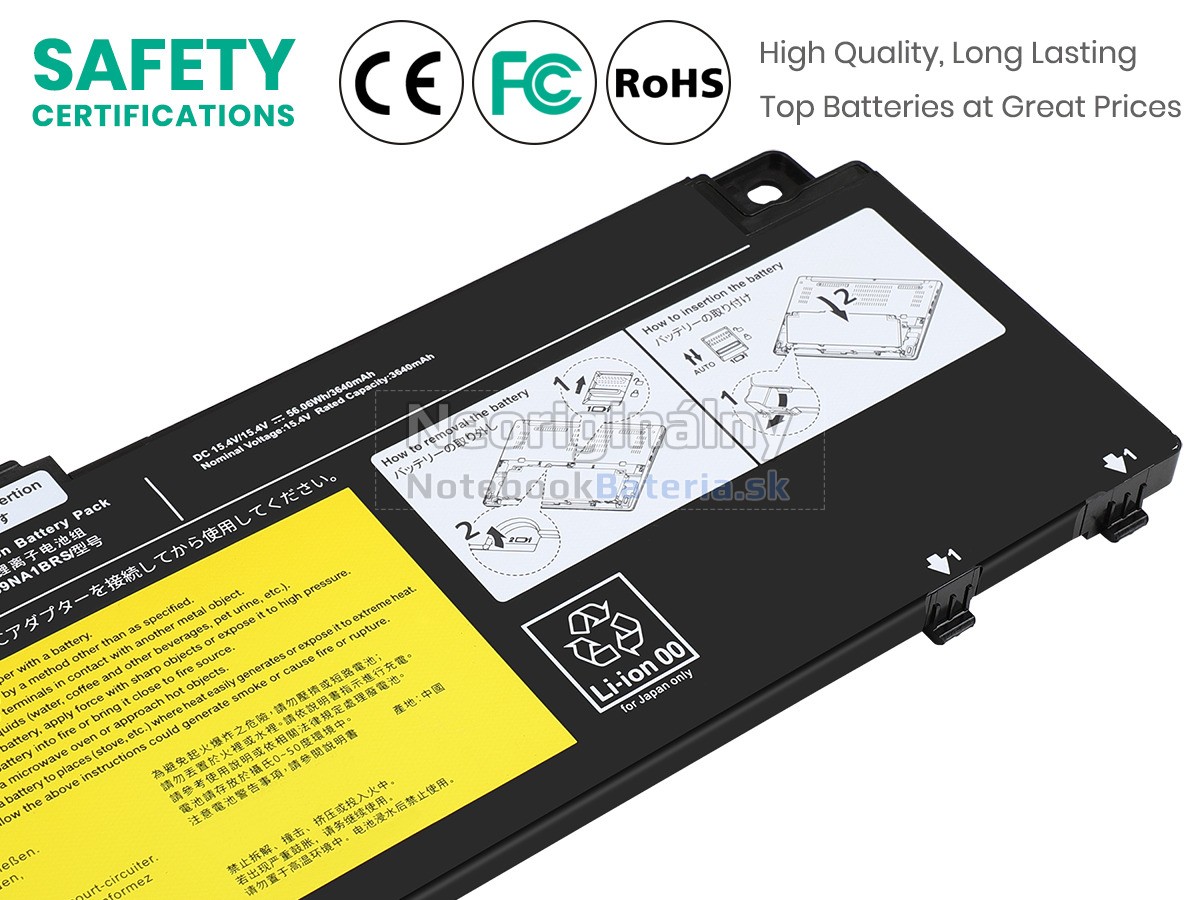 Náhradná batéria pre Dynabook PS0169NA1BRS
