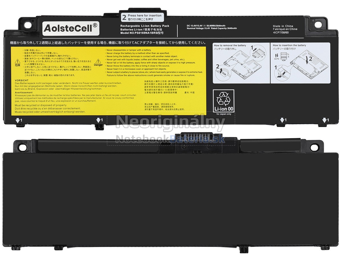 Náhradná batéria pre Dynabook PS0169NA1BRS