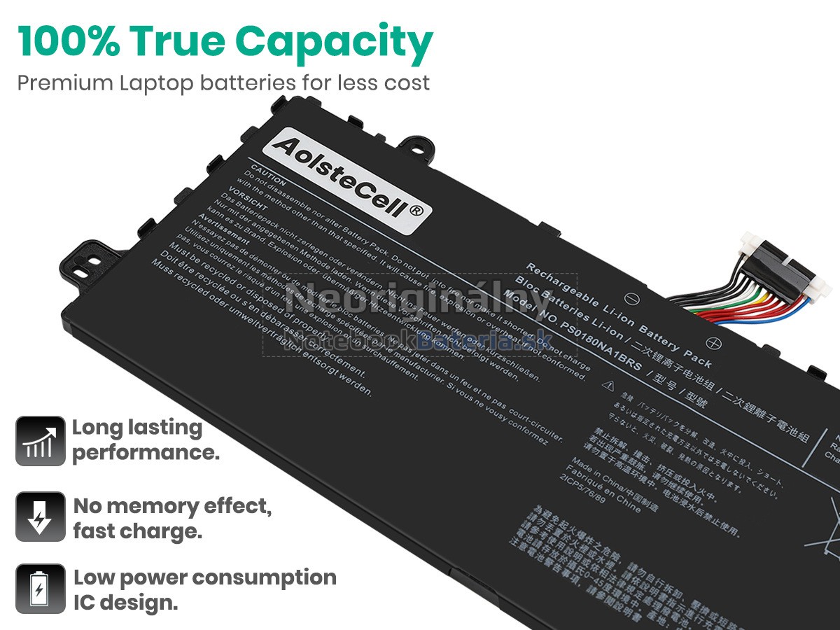 Náhradná batéria pre Dynabook PS0180NA1BRS
