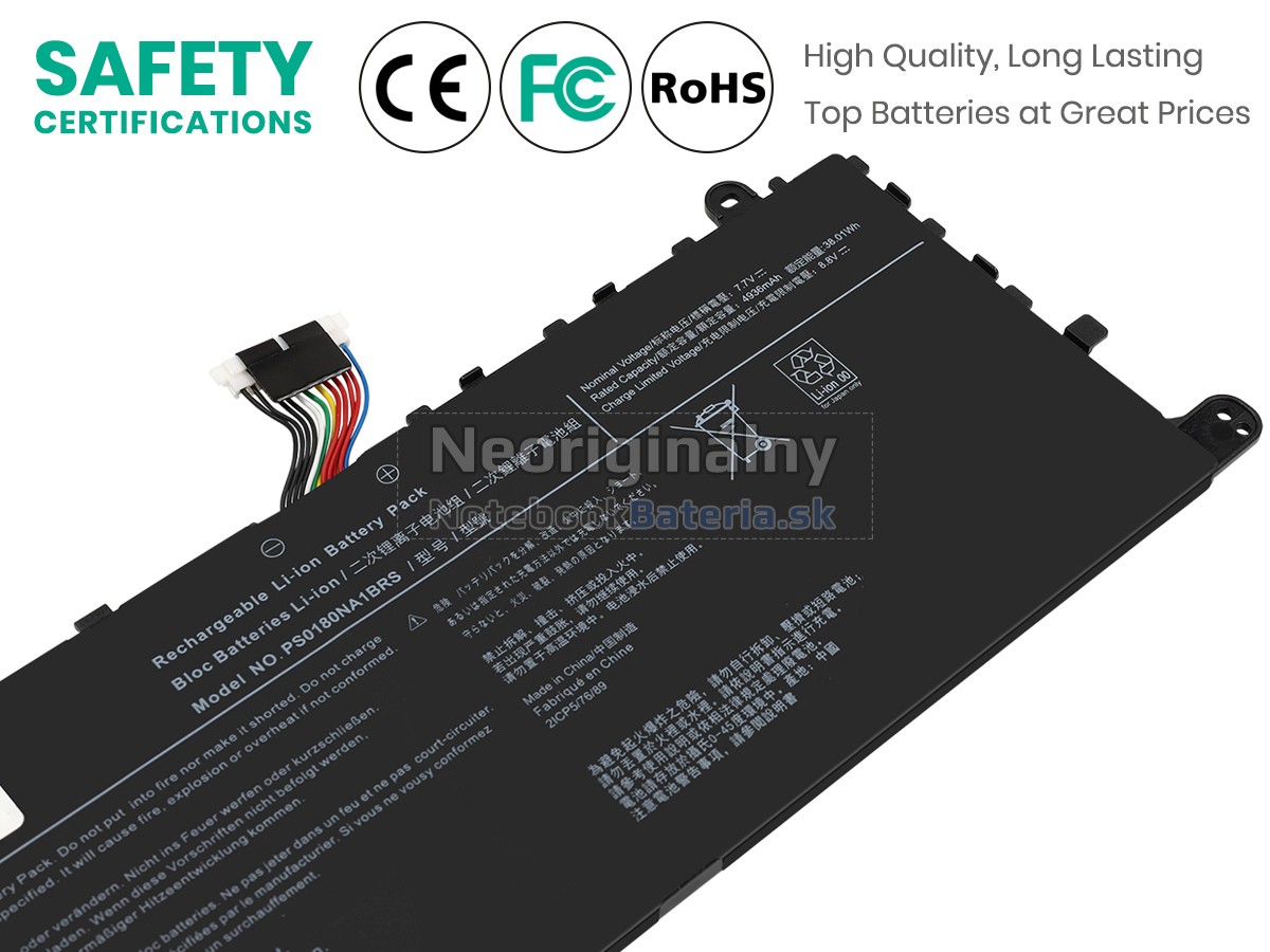 Náhradná batéria pre Dynabook PS0180NA1BRS