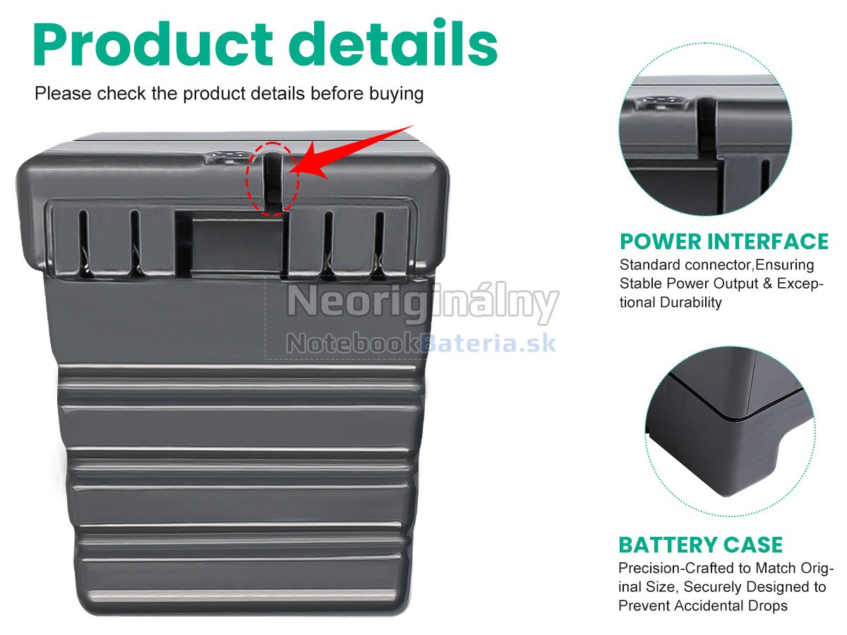 Náhradná batéria pre Dyson 360EYE