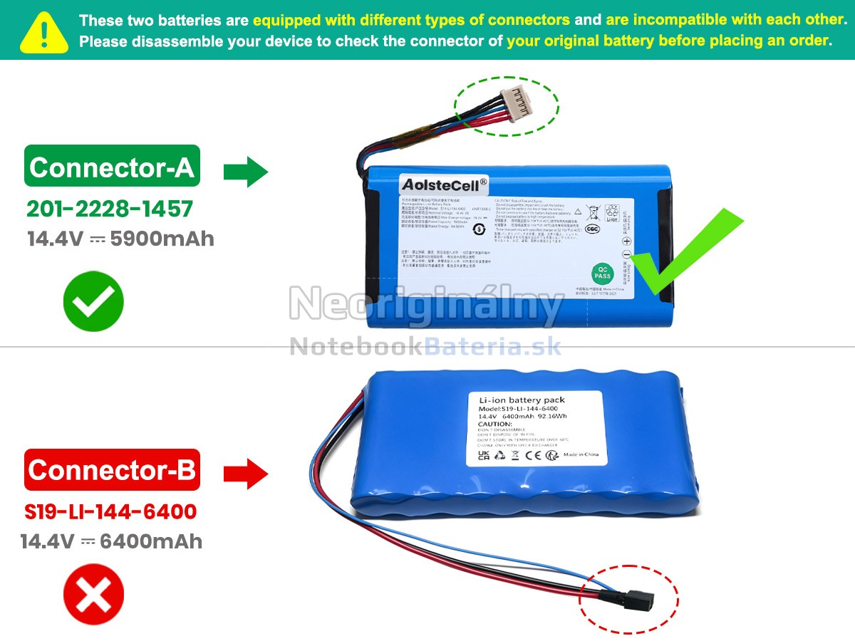 Náhradná batéria pre Ecovacs S19-LI-144-6400